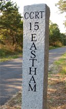 Eastham trail marker